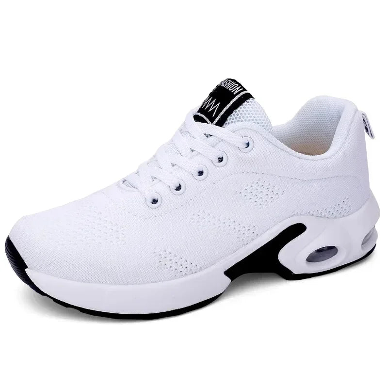 Summer Women Sneakers Outdoor Running Air Cushion Sport Shoes/Increase Height Breathable Walk Shoes
