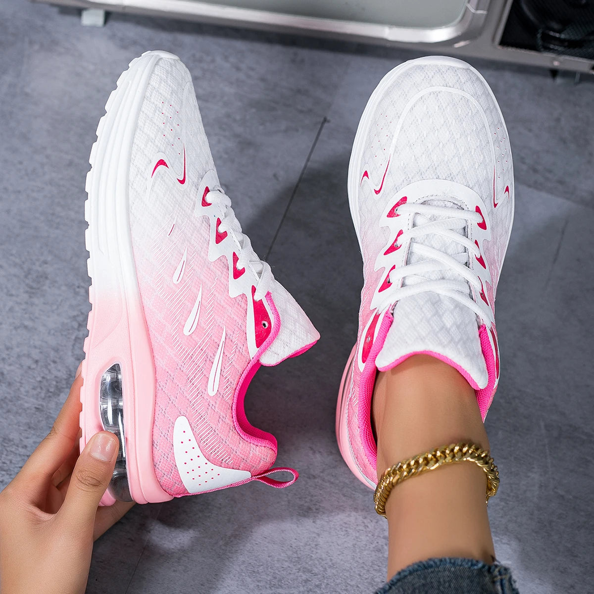 Sneakers for Women Orthopedic Sneakers Walking Shoes for Women/Lightweight Casual Tennis Sneakers Air Running Shoes