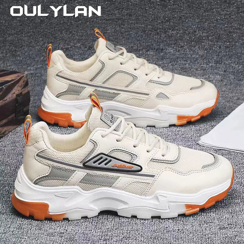 NEW Men's Breathable Mesh Running Sneakers Running Shoes/Outdoor Anti-skid Sports Running Shoes Men Sports Shoes