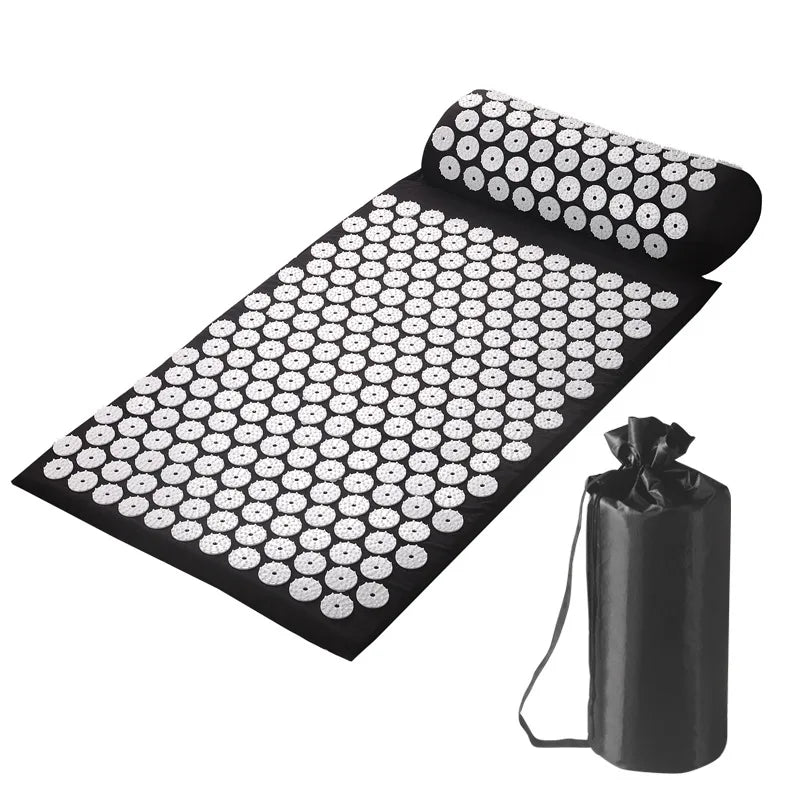 Massager Mat Shakti Mat Massage Yoga Mat Acupressure Relieve Stress/Back Body Pain Spike Mat Acupuncture Massage Cushion
