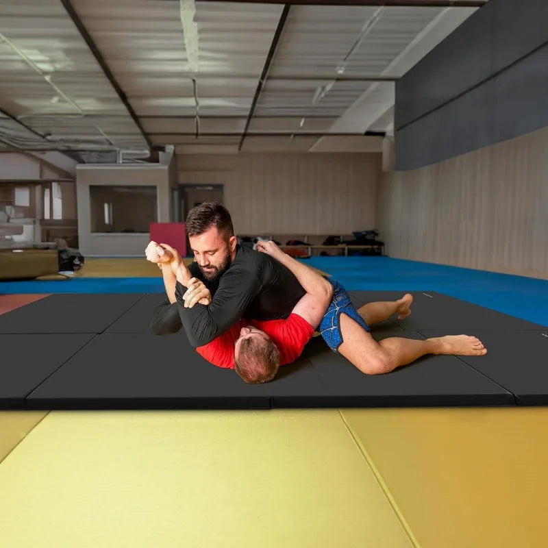Balance From Folding Gymnastics Mat Home Gym/Floor Tumbling Equipment, 4' x 10' x 2"