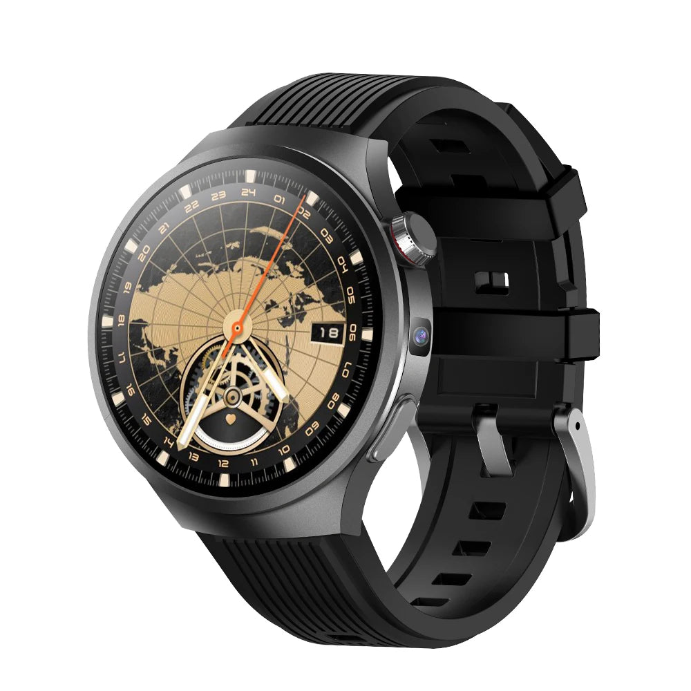 GoldenSpike 4G Full Netcom Smartwatch 1.75inch Amoled Android Smart Watch/With 8MP Camera Video Calling Sim Card Google Play