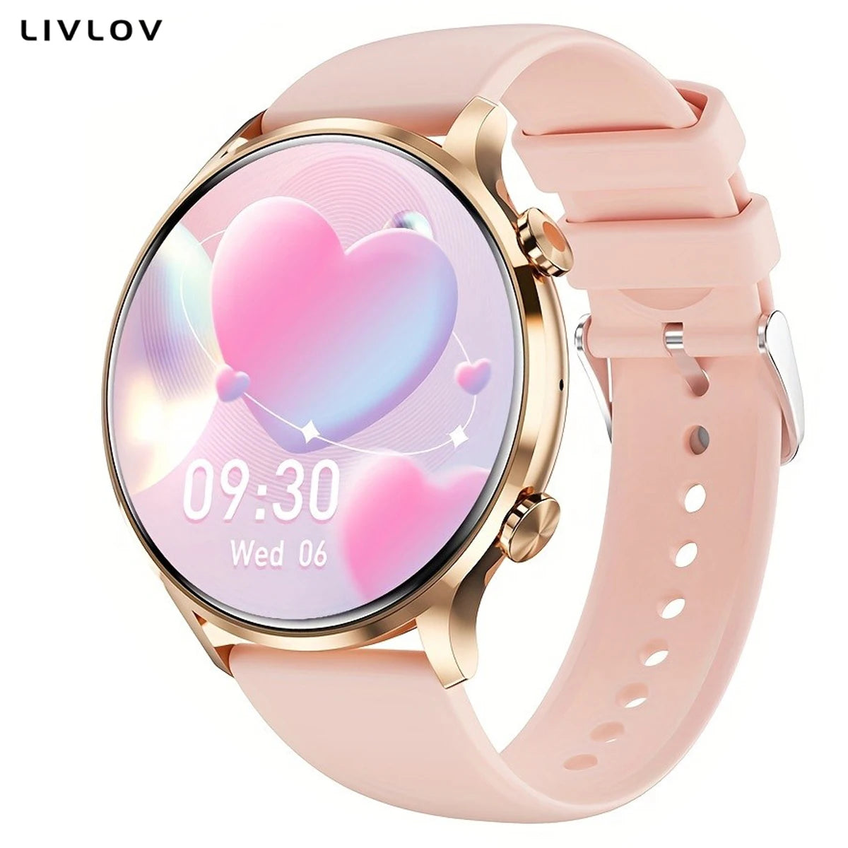 Body Temp Monitor Smartwatch for Women/ Men, 1.39'' HD Touch Screen/with Sleep Monitor/ IP67 Waterproof / 100+Sports/ SMS Alerts