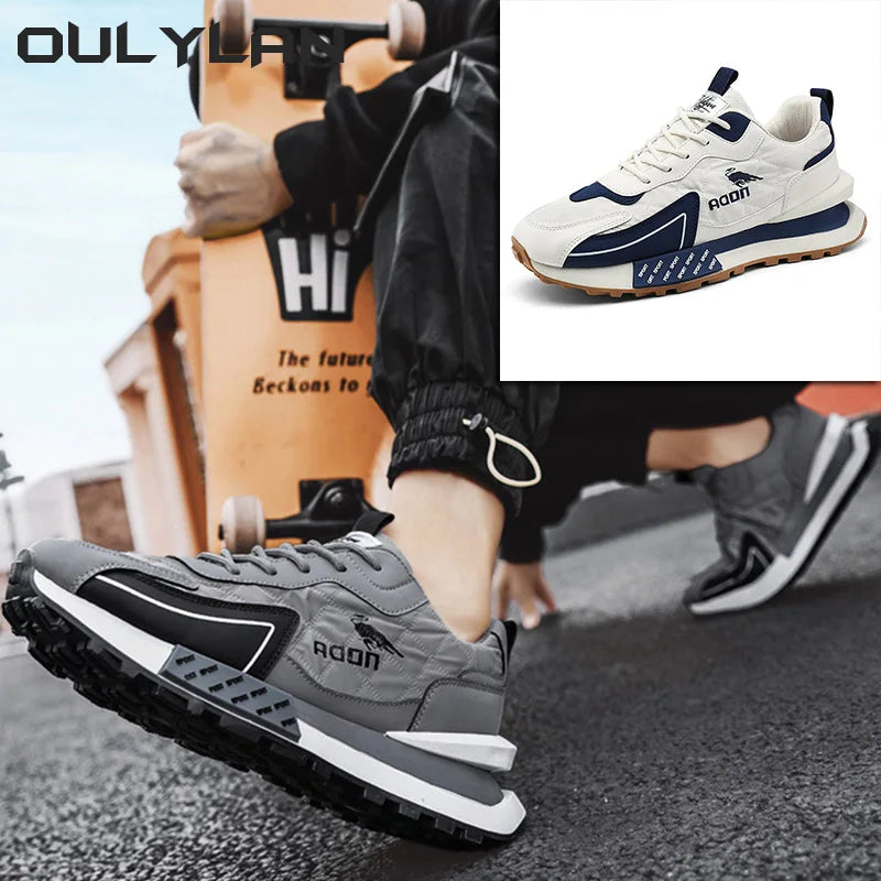 Oulylan NEW Running Shoes Men Sneakers Fashion Outdoor/Jogging Sports Shoes Breathable Walking Shoes For Men