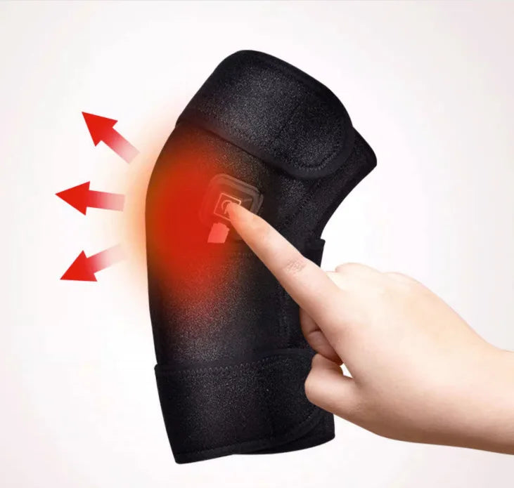 Electric Knee Heating Pad Heated Knee Brace Support/for Arthritis Joint Old Cold Leg Knee Warmer