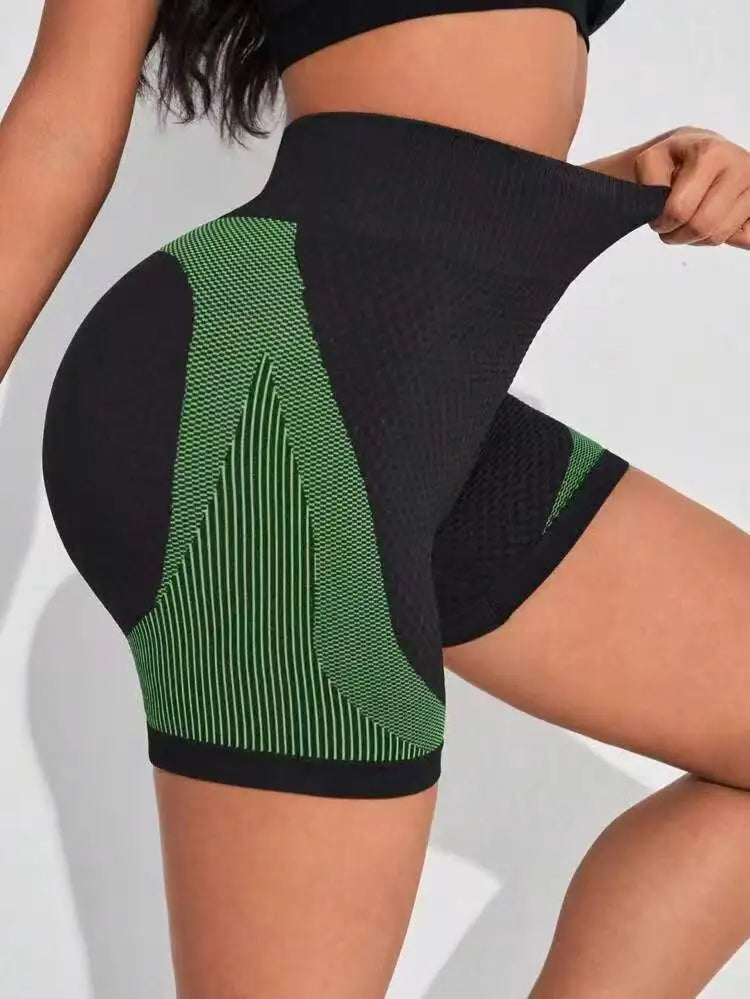Women High Waist Workout Shorts Seamless Lifting Tummy Control/Tights Comfort Yoga Shorts