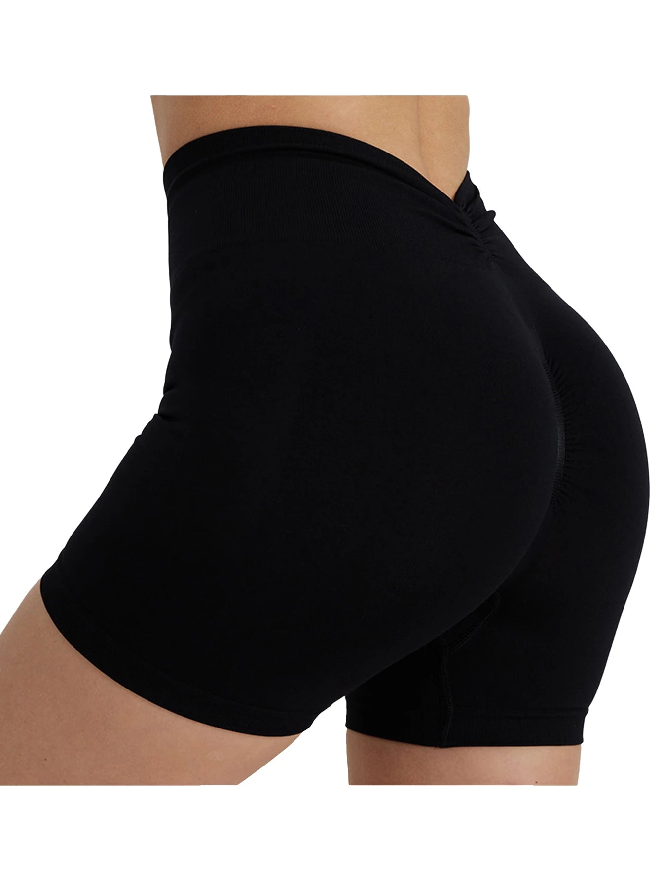 Women's Workout Shorts Breathable Quick-Drying Running Shorts/Peach Hip Yoga Pants for Fitness Black Shorts