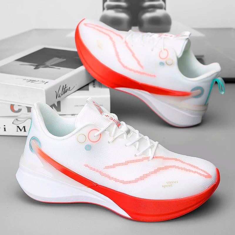 Breathable, rebound, and shock-absorbing running shoes for men/ultra light sporty comfortable and popular