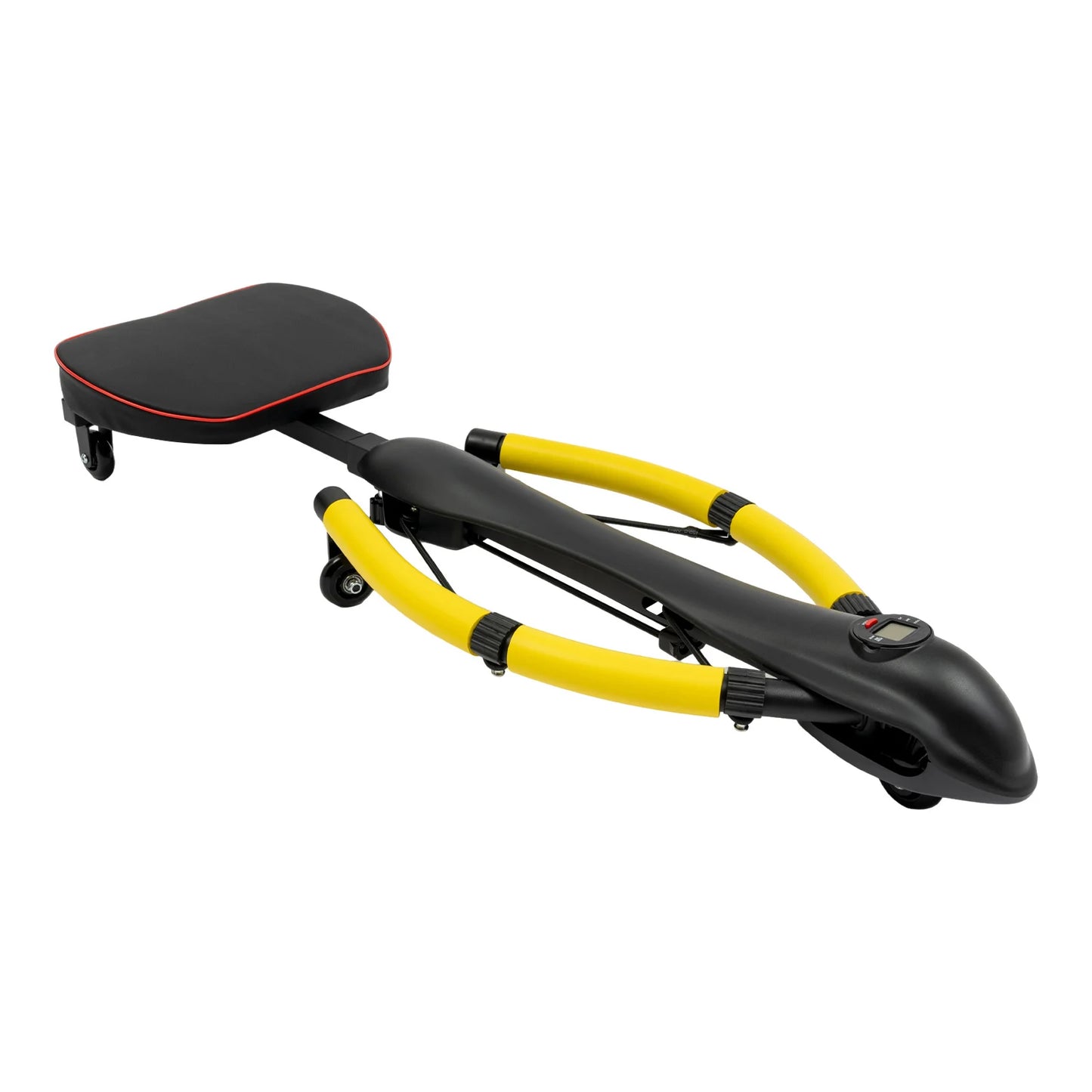 Durable Step Machine with Adjustable Tension and Length/Real-Time Fitness Data Feedback, Strengthen Abs and Arms