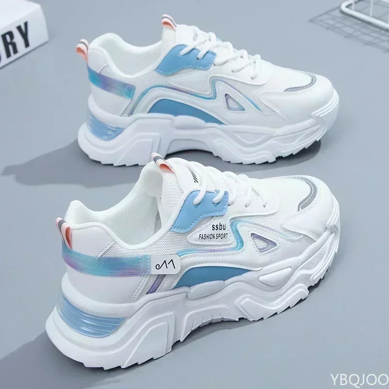 2025 Sneakers Women Platform Flat Shoes Woman Shoes/Casual Trainers Ladies Chunky Sneakers Women Shoes