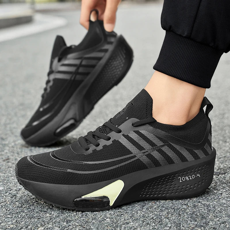 Sports Shoes for Men Fashion Cushioned Sneakers/Breathable Casual Student Sports Running Shoes