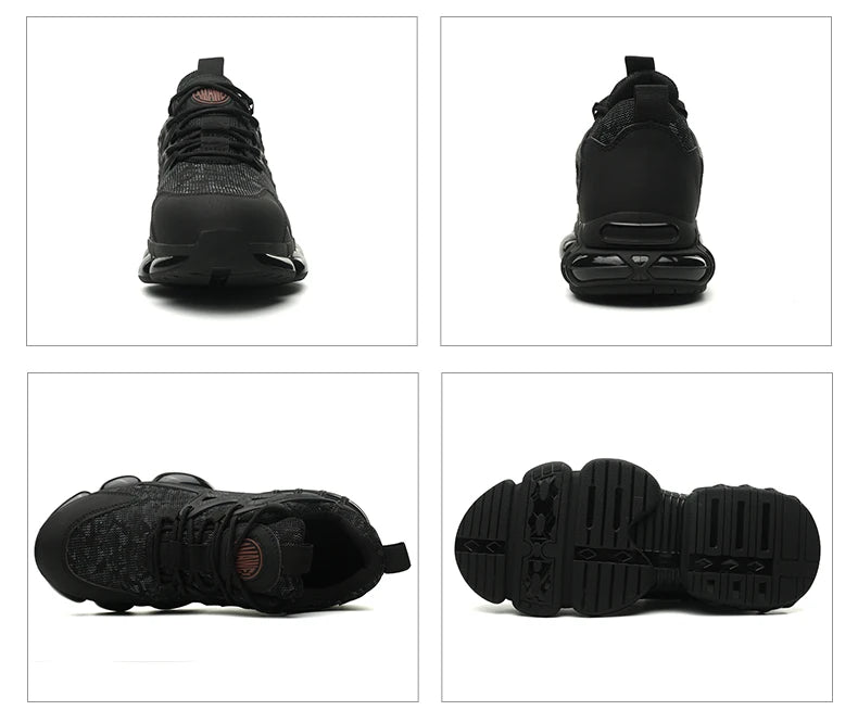Protective Safety Shoes Men Anti-smash Anti-puncture Steel Toe Work Shoes/Breathable Security Industrial Shoes Men Safety
