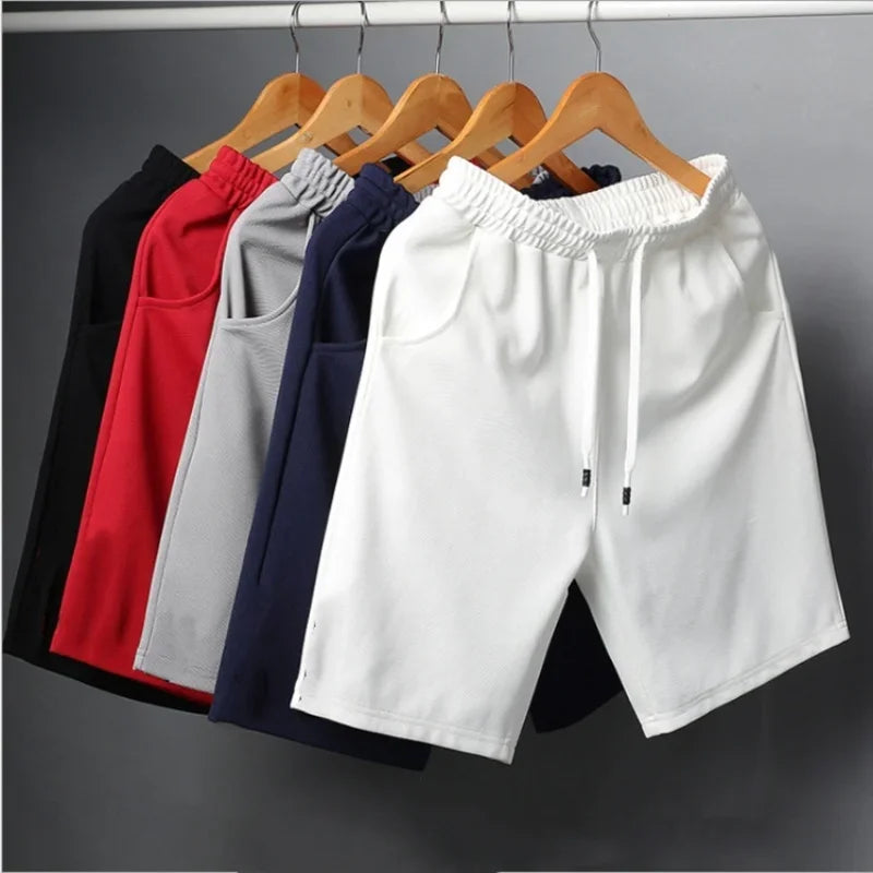 Summer Breathable Men Mesh Shorts Gym Bodybuilding Casual Loose Shorts/Joggers Outdoor Fitness Beach Shorts L-4XL
