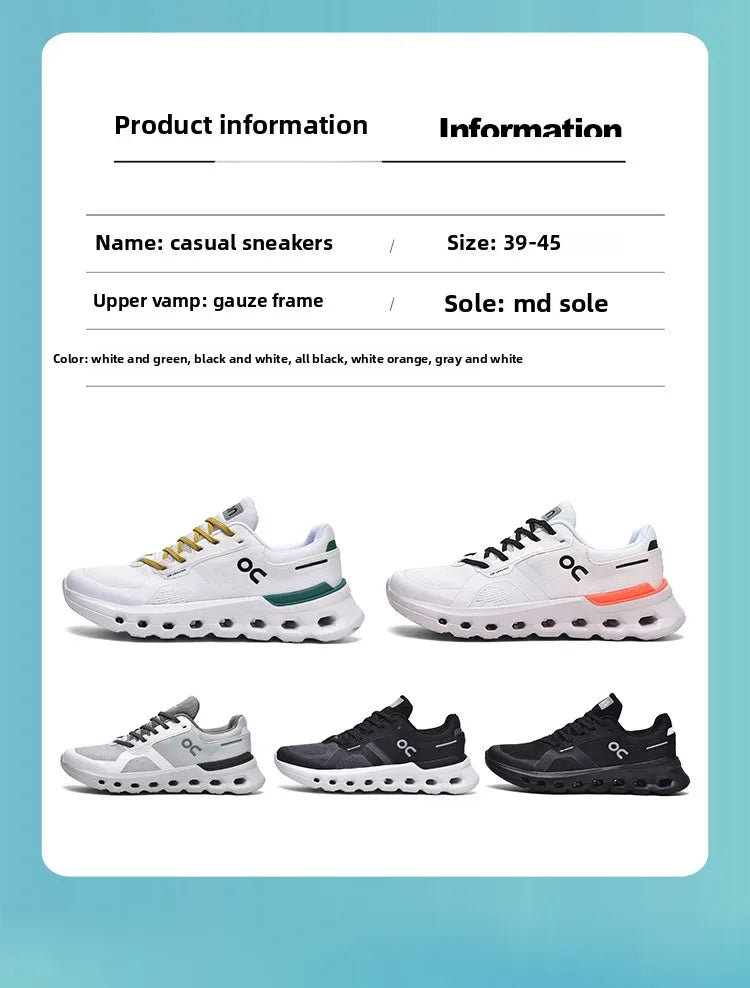 Comprehensive Multifunctional Training Running Shoes Comfy/Light Soft Cushioning Men's Shoes Sneakers Hollow Sole Casual Jogging