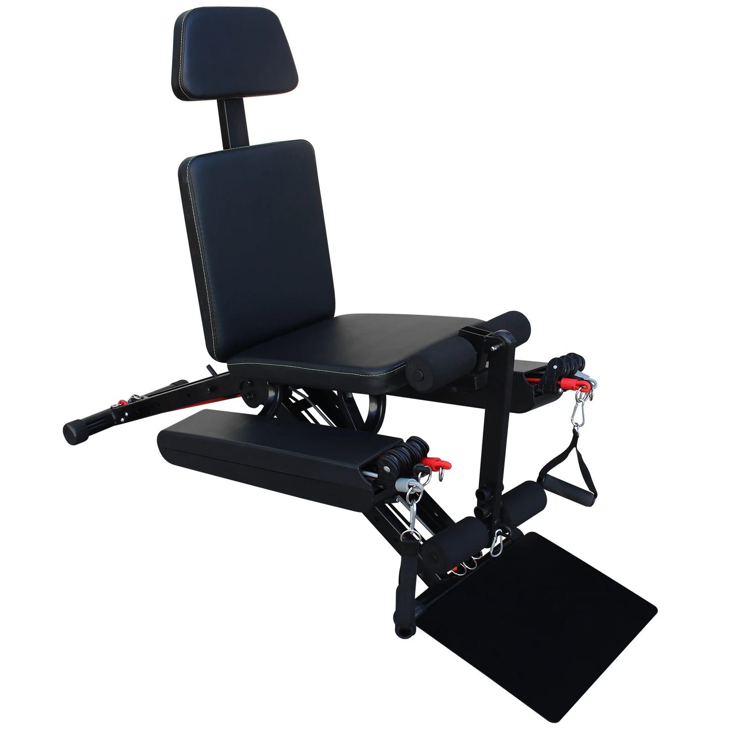 Multifunctional fitness chair adjustable full body strength training/ bench quick folding weight bench