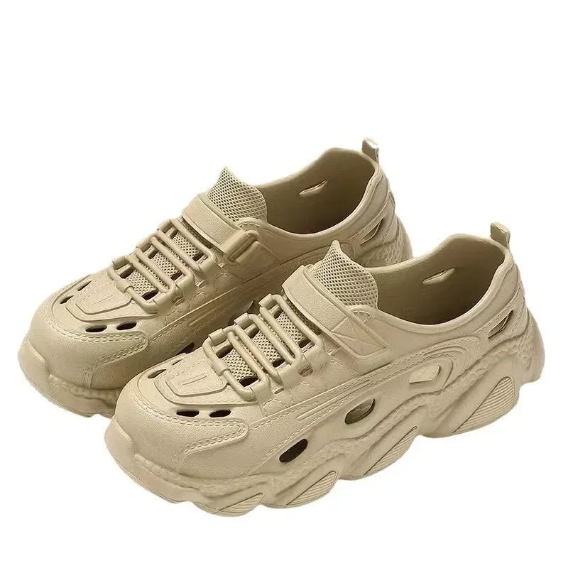 Trendy Men's Sandals Outdoor Wear Thickened Anti-slip Wear-resistant/Fashion EVA Clog Shoes Wholesale