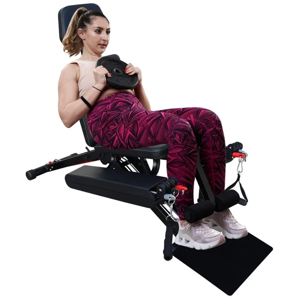 Multifunctional fitness chair adjustable full body strength training/ bench quick folding weight bench