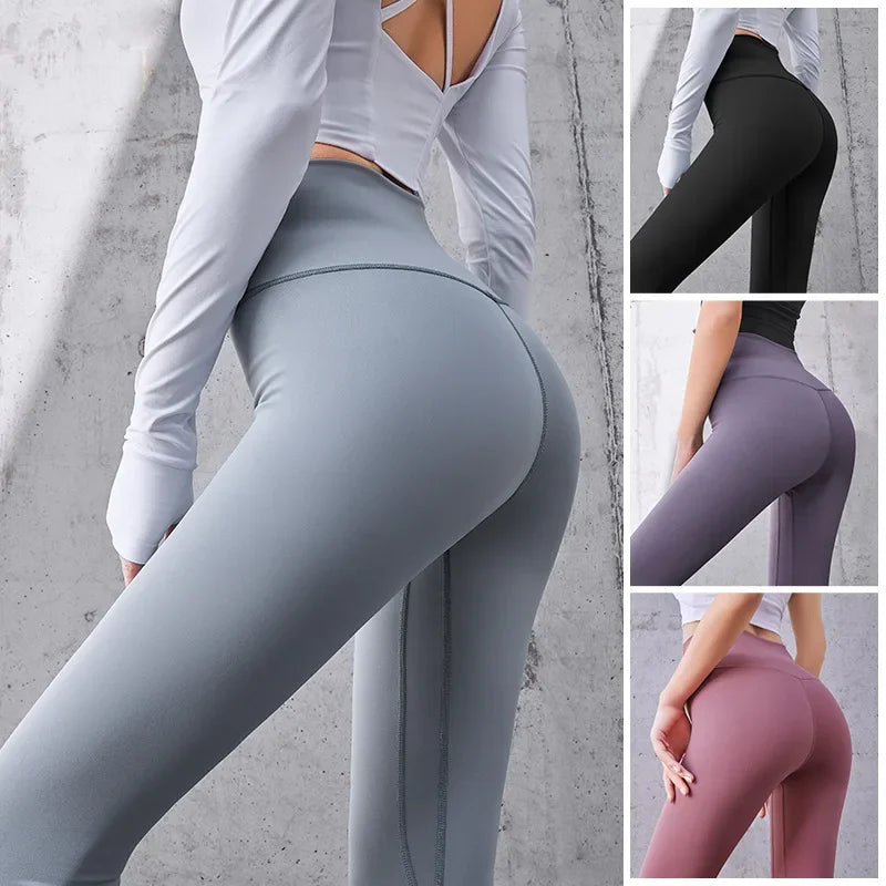 Yoga Pants High Waisted Gym Leggings Sport Women Fitness Seamless/Female Legging Tummy Control Running Training Tights
