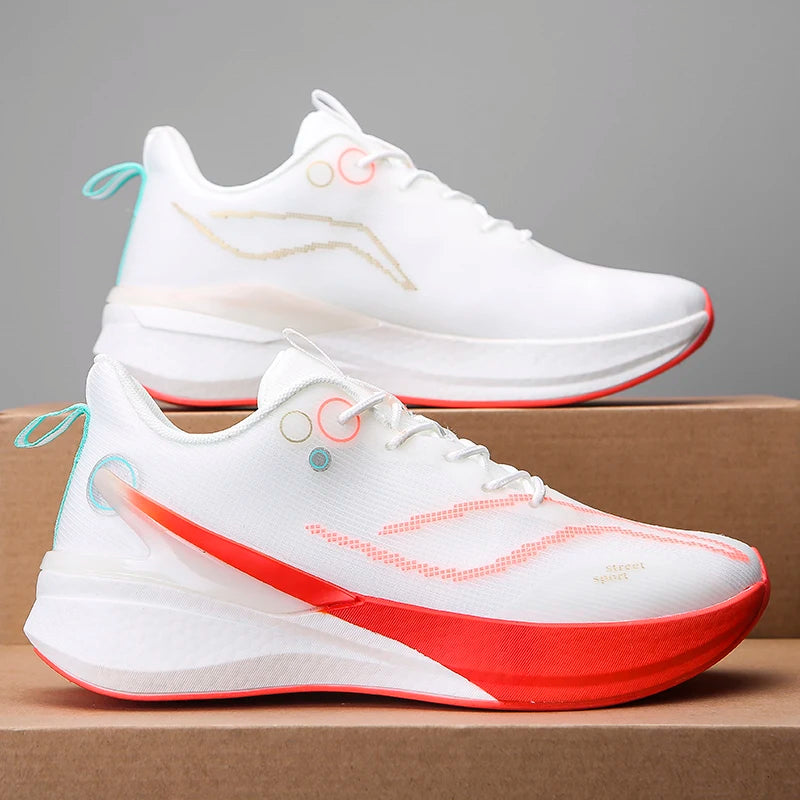 Breathable, rebound, and shock-absorbing running shoes for men/ultra light sporty comfortable and popular