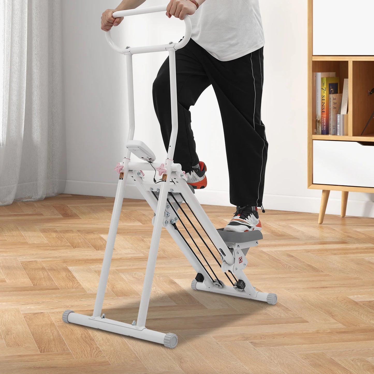 Stair Stepper for Home Gym Folding Vertical Climber/Machine Step Fitness Machines