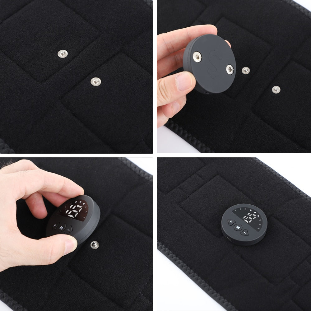 EMS Electric Abdominal Body Slimming Belt/Waist Band Smart