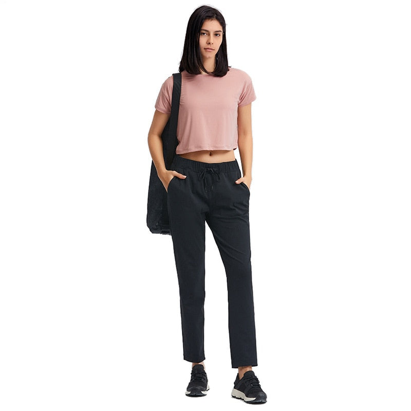 Loose Blouses Women Seamless Sport/t-Shirts Sexy Yoga Crop Top Short Sleeve