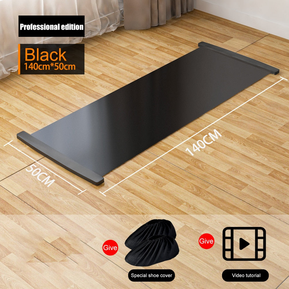 140/180/200cm Sports Fitness Glide Plate/for Leg Exercise Mat Leg Core Training