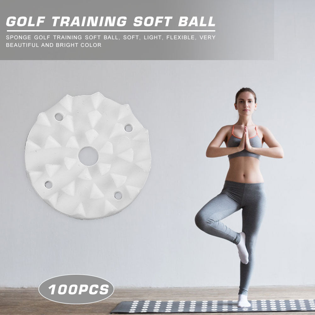 100-500pcs Lotus Acupressure Yoga Mat Spikes/Fitness Pilates Carpet Cushion Pad