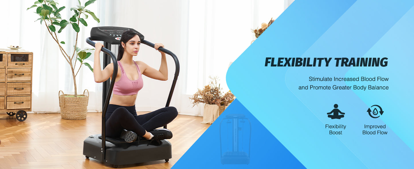 2000W Vibration Platform Whole Body Massager/Fitness Machine Exercise Training