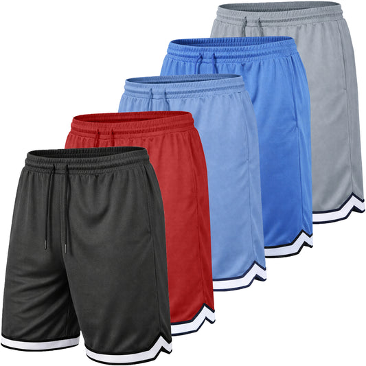 Men's Lightweight Breathable Moisture Wicking/Mesh Athletic Shorts with Pockets