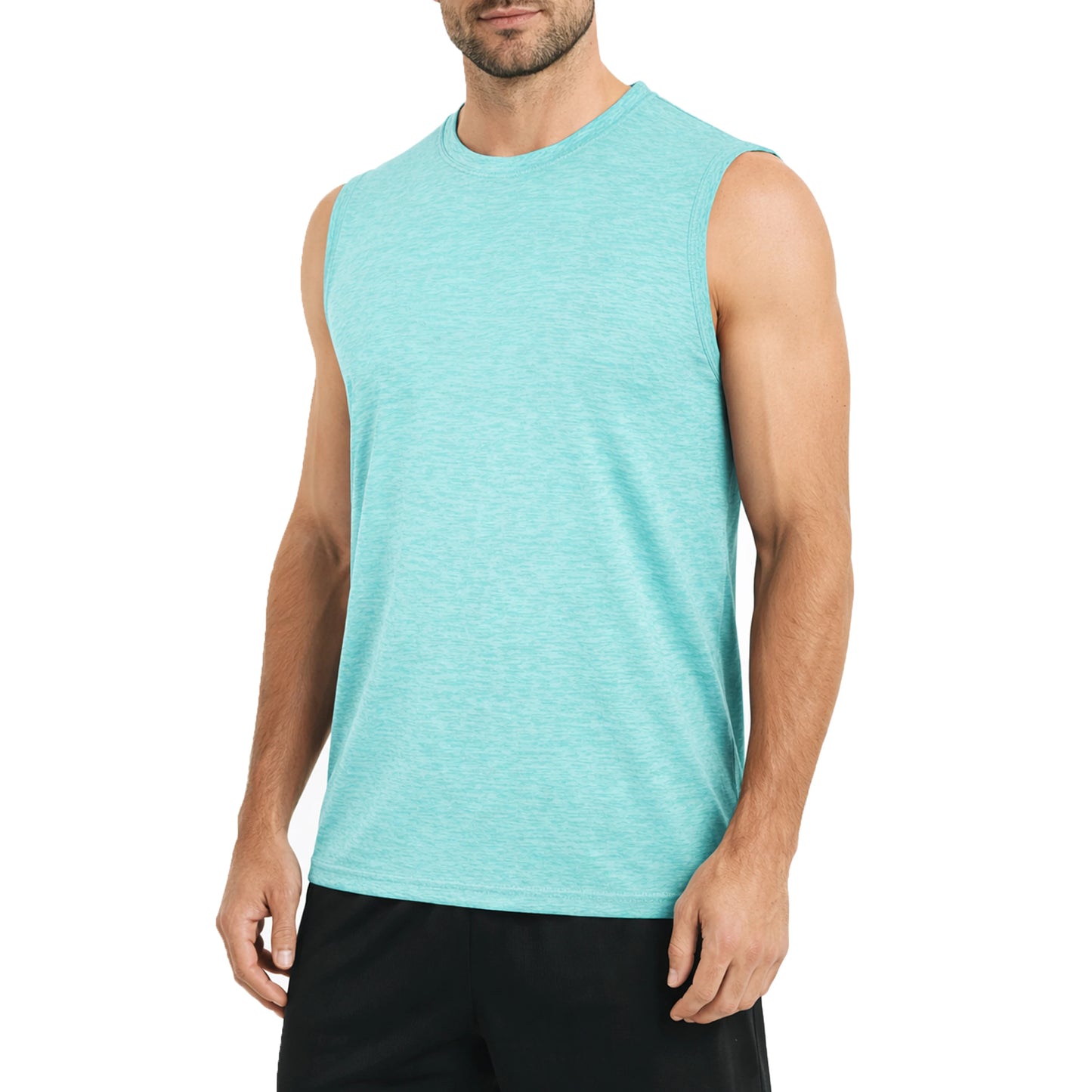 Men's Moisture Wicking/Performance Sleeveless Muscle Tee