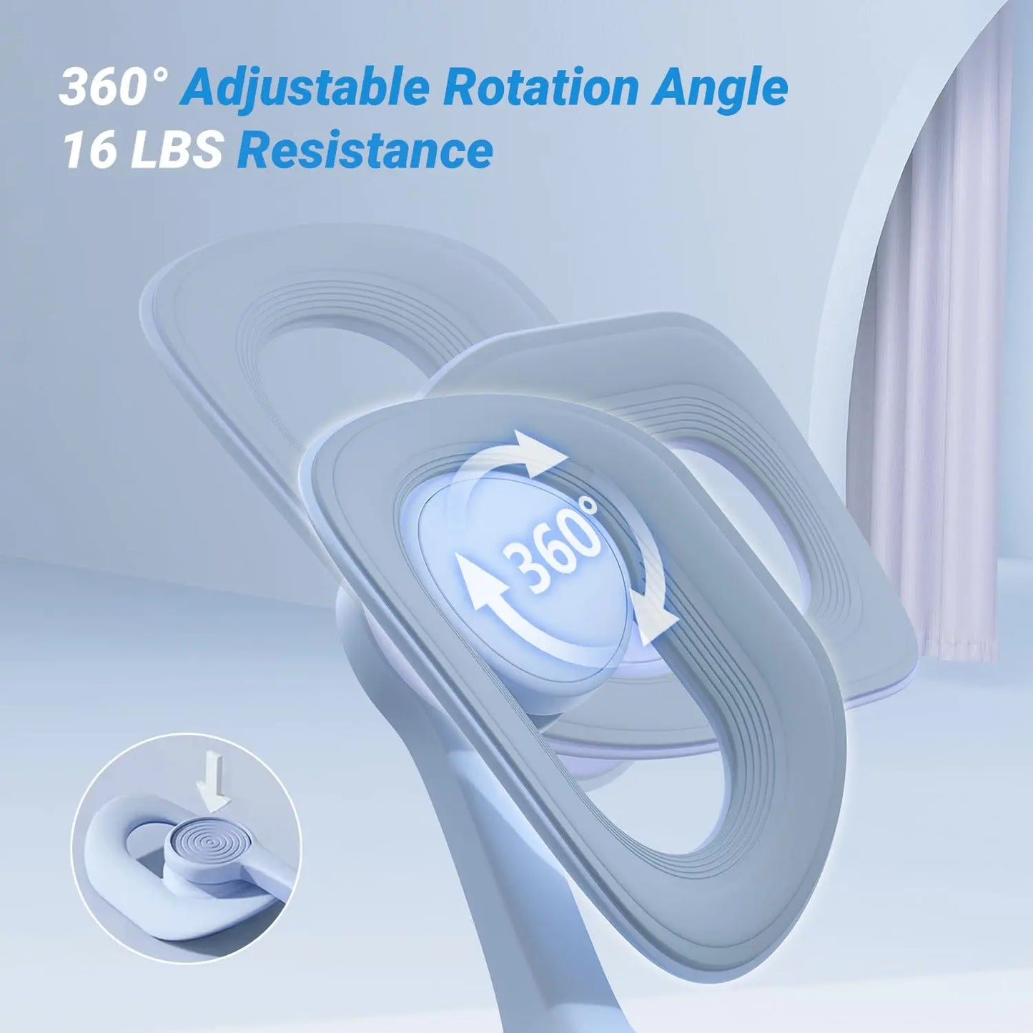 MERACH Thigh Trainer Pelvic Floor Muscle Trainer Inner Thigh Exercise/Workout Equipment Pilates Pelvic Floor Strengthen Device