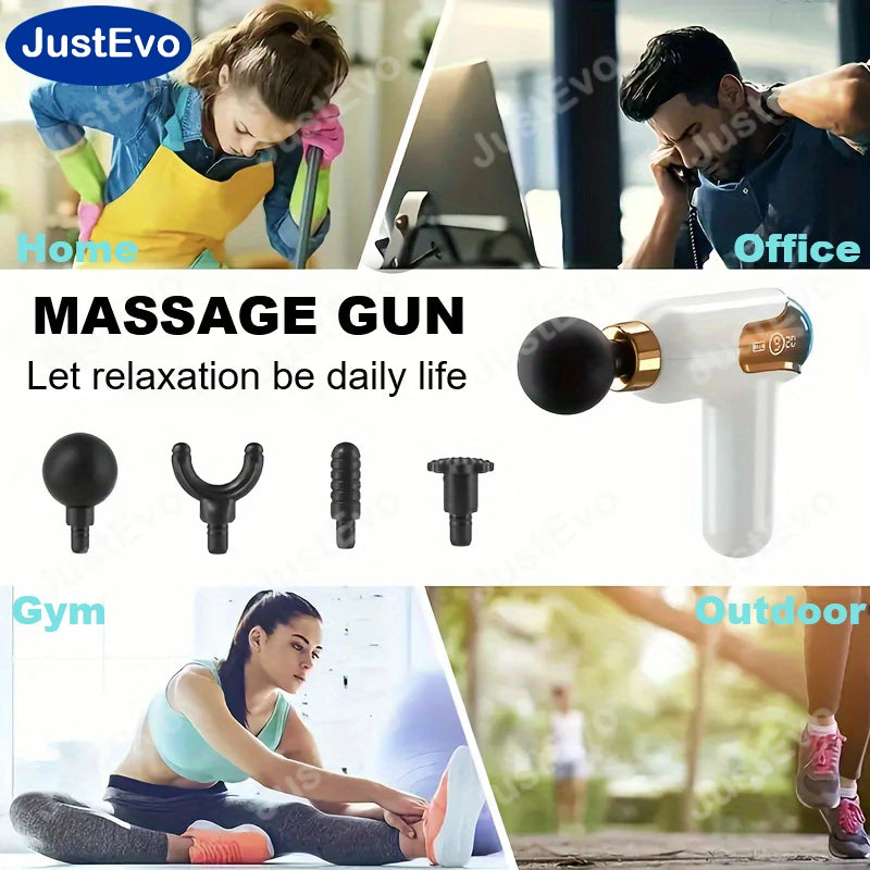 Fascia Gun Massager Full-Body Muscle Relaxation Device/Perfect for Relaxing Before Bed.LC-002