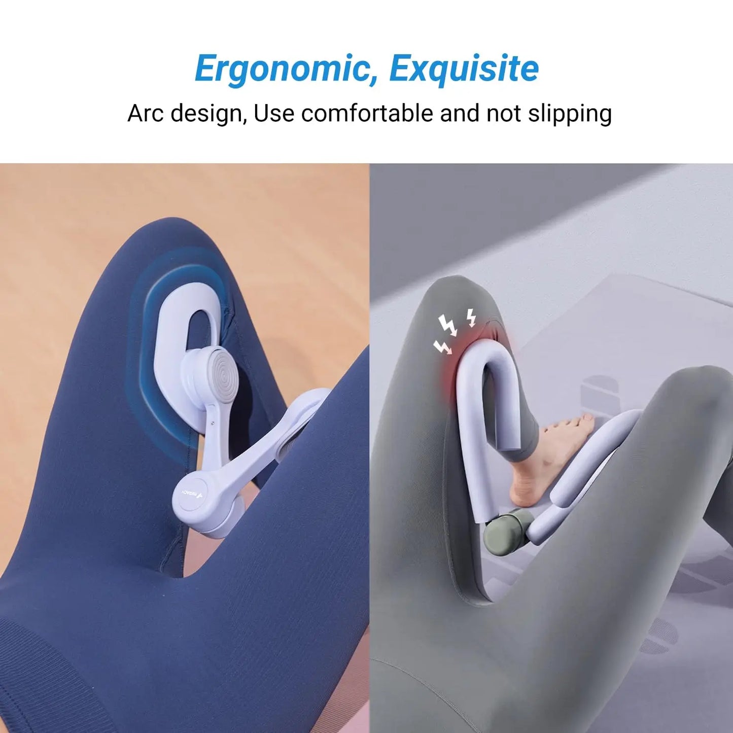MERACH Thigh Trainer Pelvic Floor Muscle Trainer Inner Thigh Exercise/Workout Equipment Pilates Pelvic Floor Strengthen Device