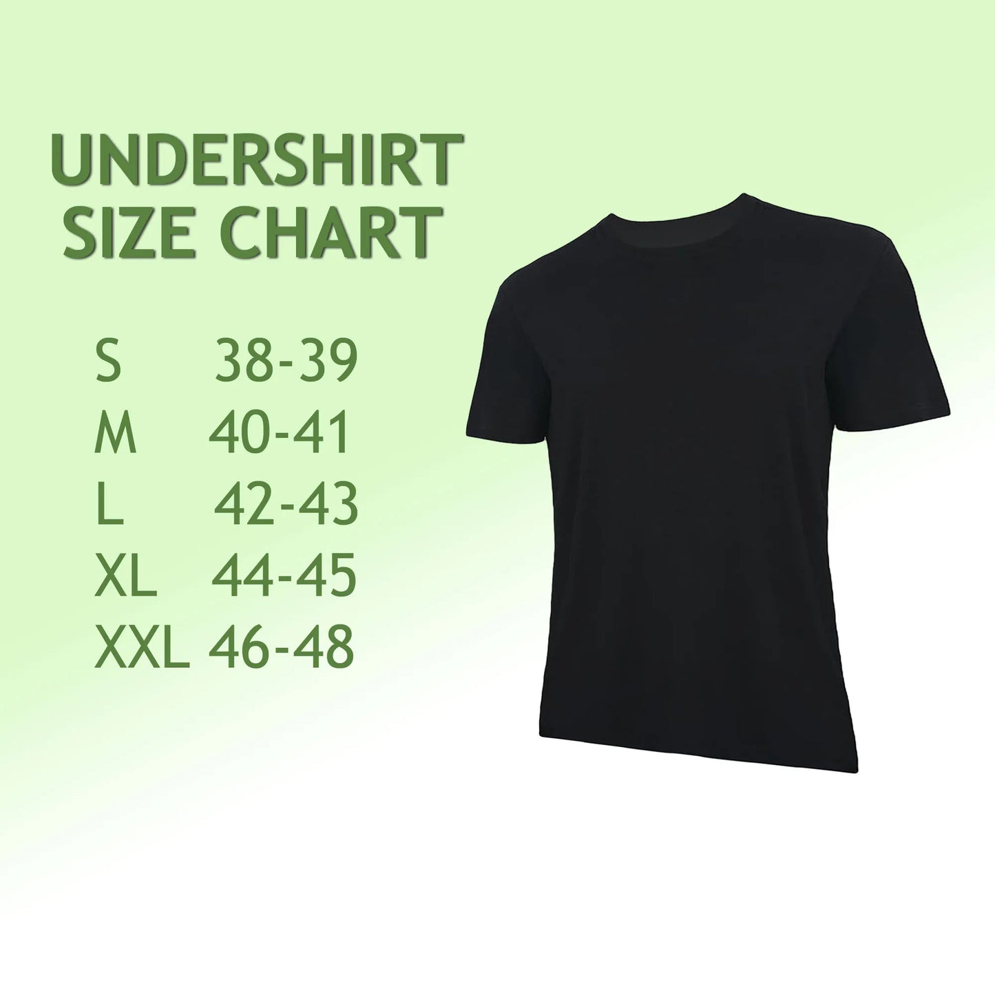 T-Shirts for Men Rayon Crewneck/Undershirt Tees Moisture Wicking 3 Pack Men Shirts