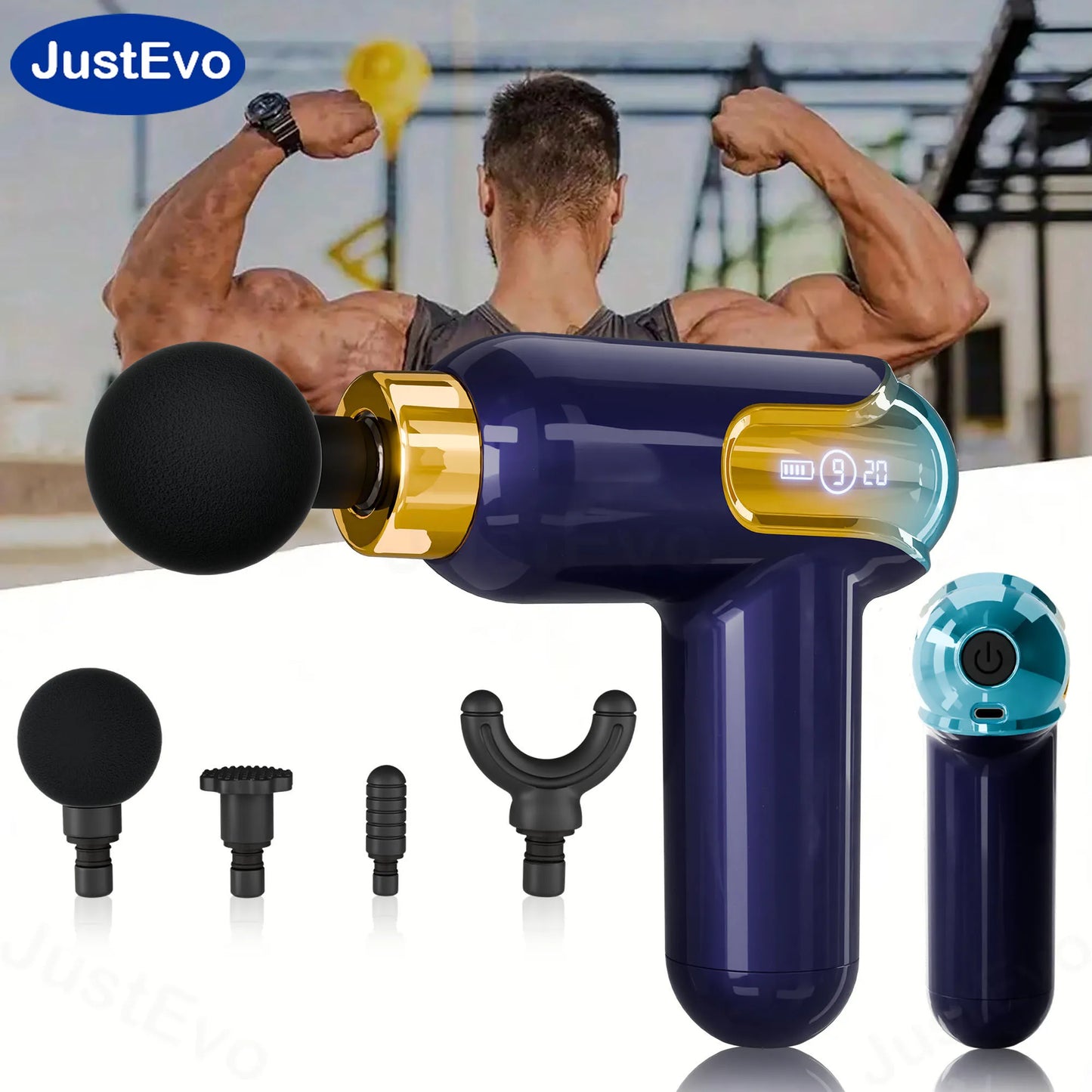 Fascia Gun Massager Full-Body Muscle Relaxation Device/Perfect for Relaxing Before Bed.LC-002