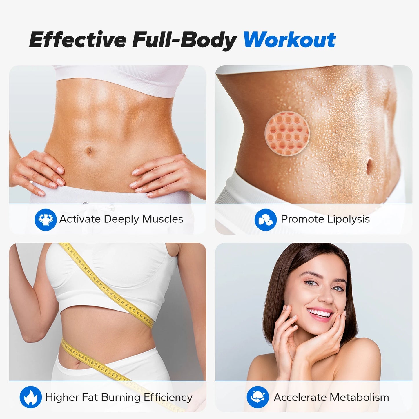 MERACH Vibration Plate Exercise Machine Vibration Plate/for Lymphatic Drainage Relieve Pain Help Sleep Fat Burning Weight Loss