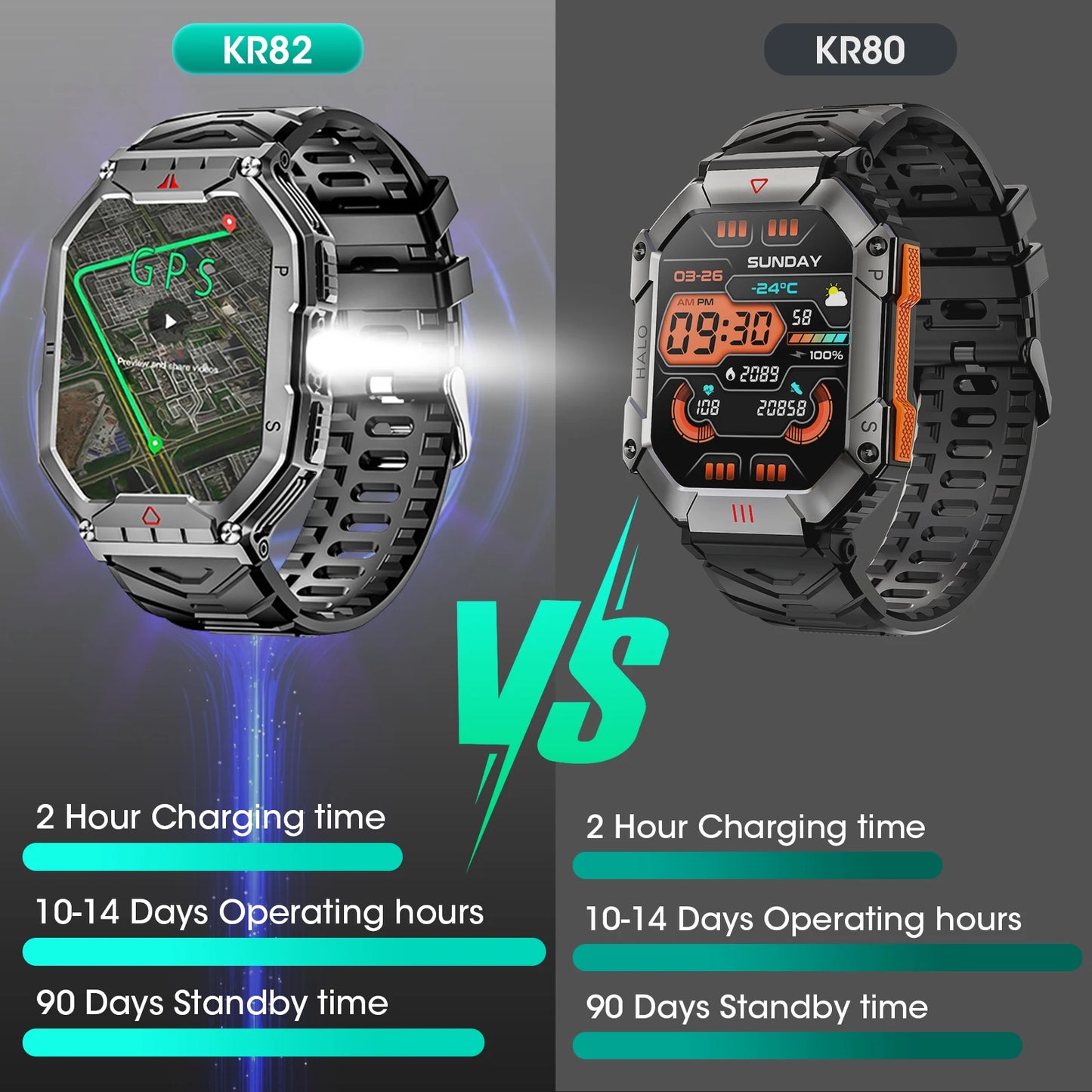 2026 Fashion 2.1 Inch AMOLED Smart Watch Men Bluetooth Call/107 Sports Mode GPS Trajectory Heart Rate Blood Pressure Oxygen Monitor