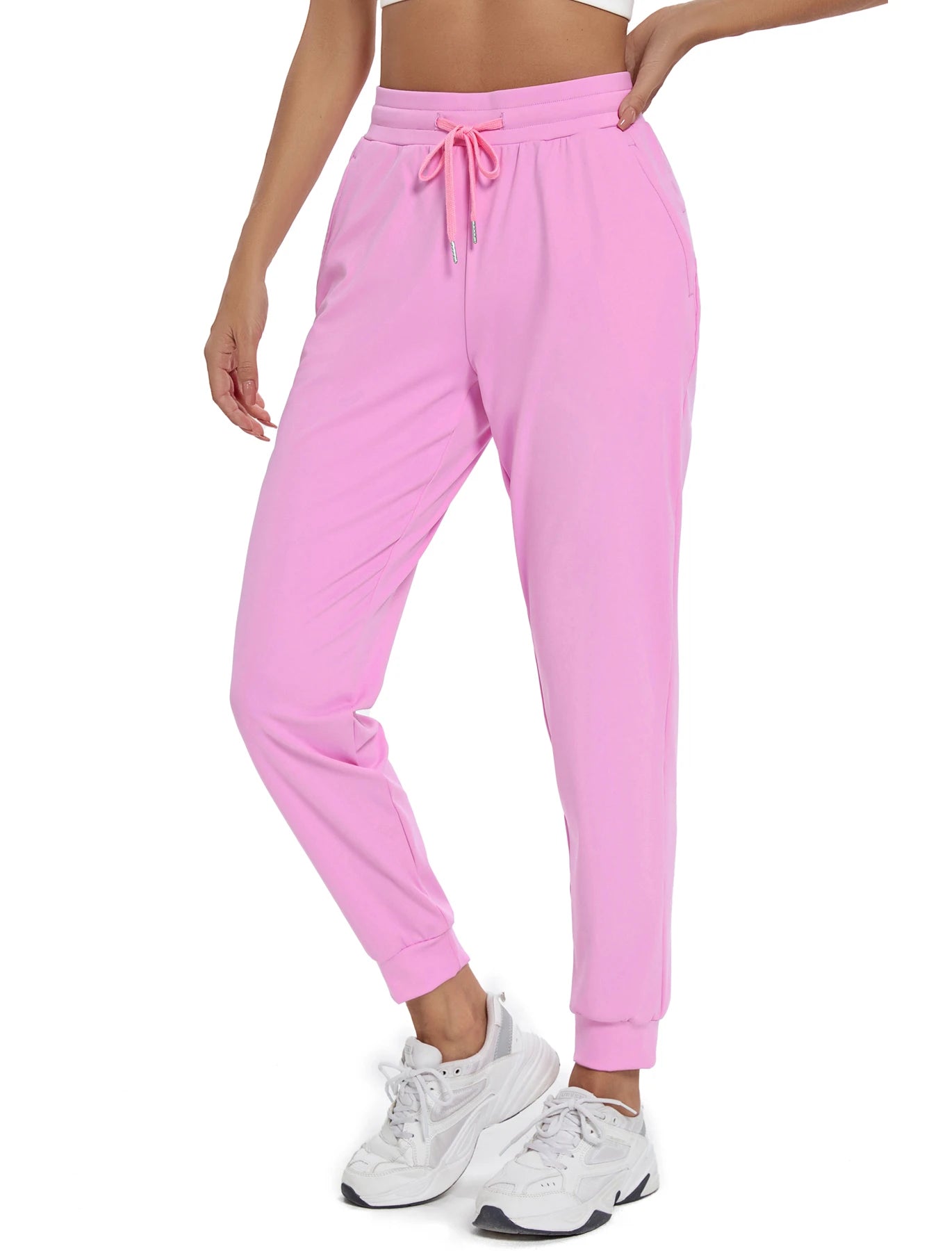 Women's Joggers with Pockets High Waisted Athletic Workout Yoga/Jogger Pants for Women Sweatpants Comfy Lounge Pants