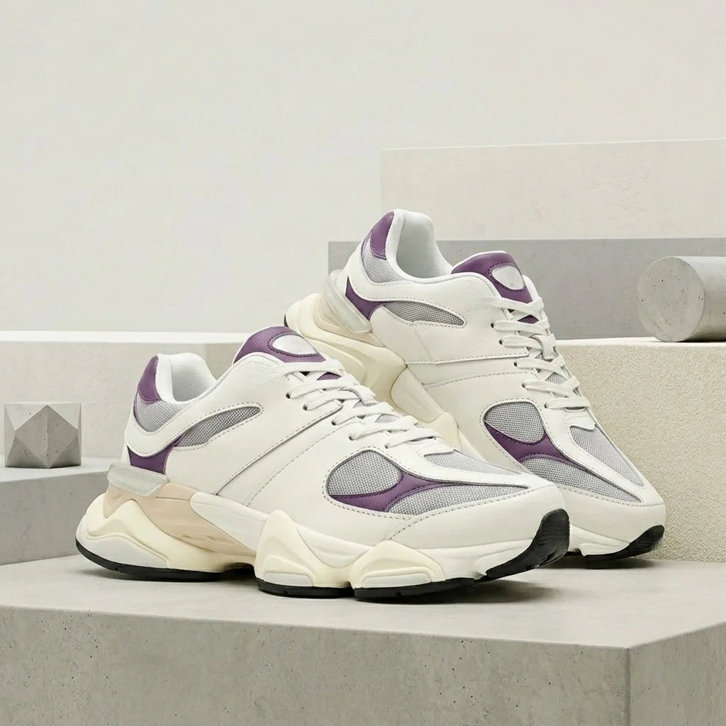 NEW  High Quality Sports Shoes for Couples Classic Running Shoes/9060 Breathable and Versatile Casual Footwear