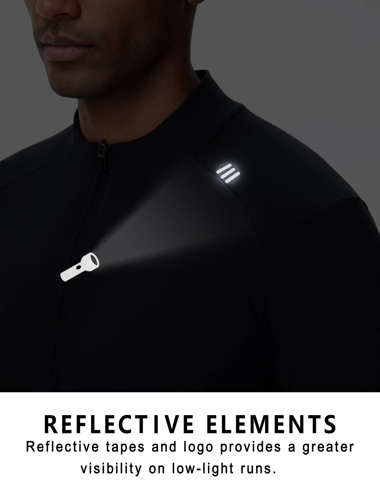THE GYM PEOPLE Men's Half-Zip Long Sleeve Golf Shirts Soft/Lightweight Warm Workout Pullover Sweatshirts with Thumb Hole