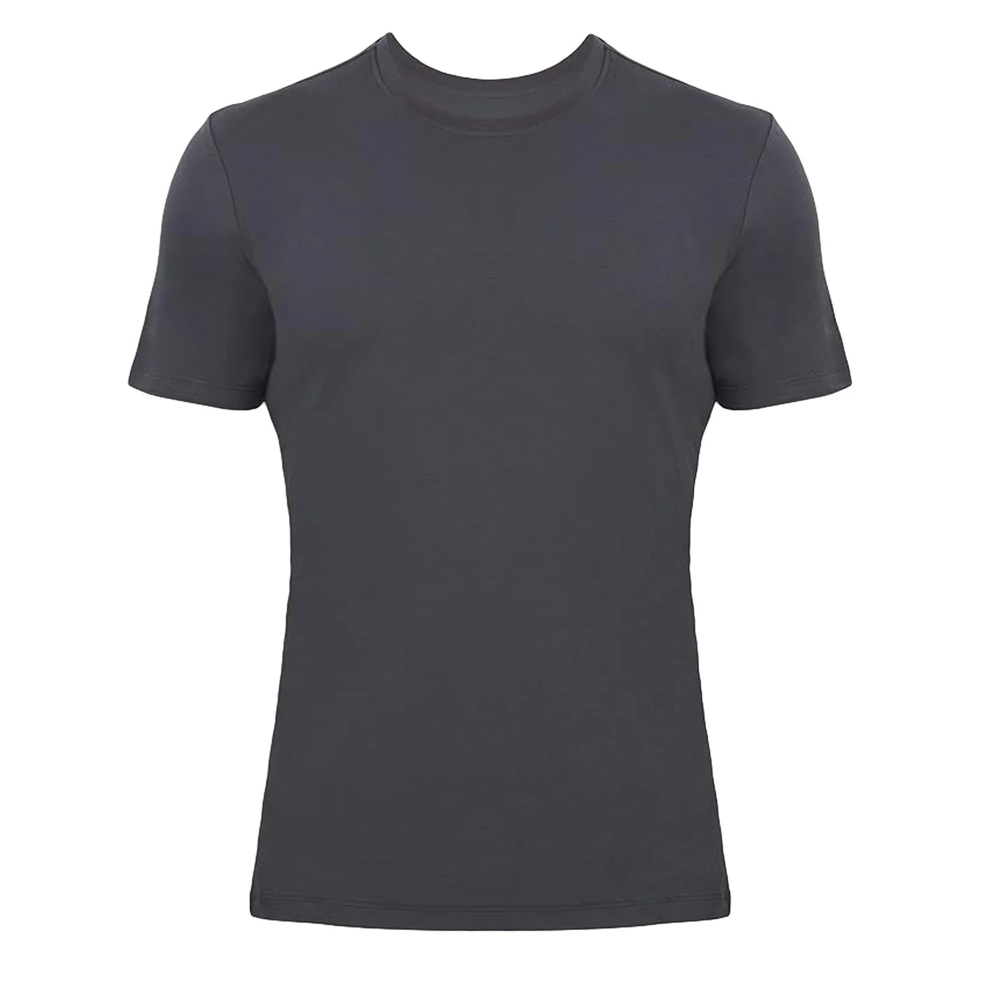 Premium T-Shirts for Men Rayon Made from Bamboo/Crewneck Undershirt Tees Moisture Wicking Shirt