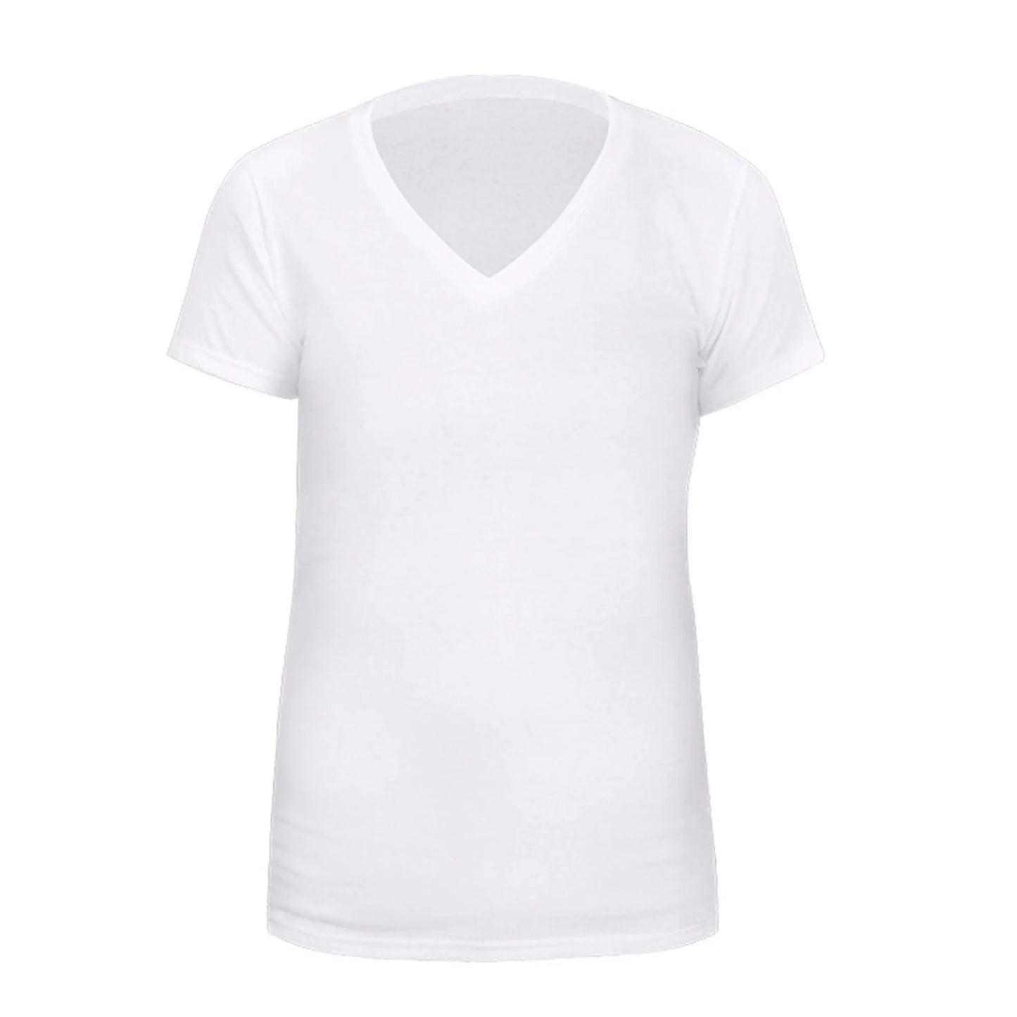 V Neck T Shirts for Men Rayon Tees/Moisture Wicking Undershirts 1 Pack Men Shirts