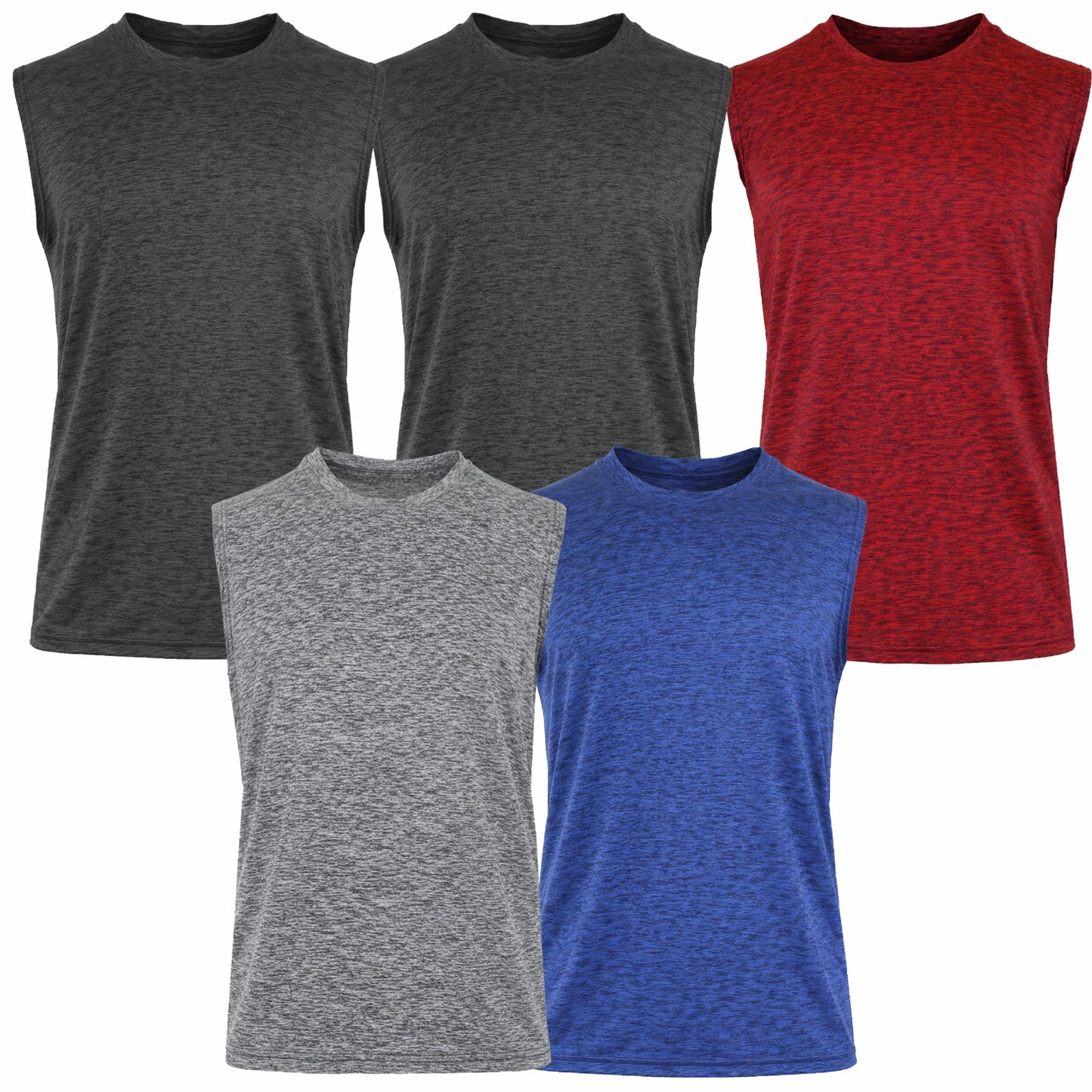 Men's Moisture Wicking/Performance Sleeveless Muscle Tee