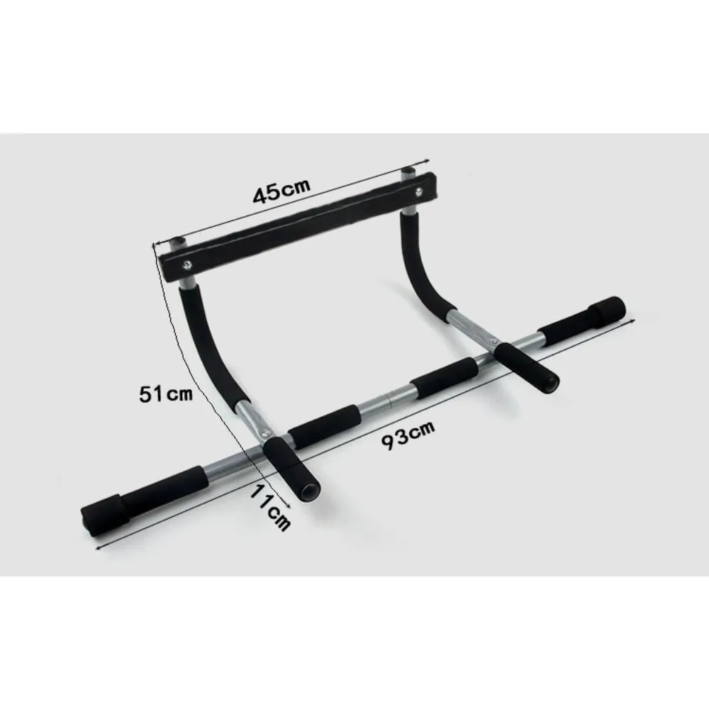 Doorway Pull Up Bar No Drilling Over Door Chin Up Bar Upper Body Workout/Home Gym Equipment with Sponge Handle Hanging Exercises