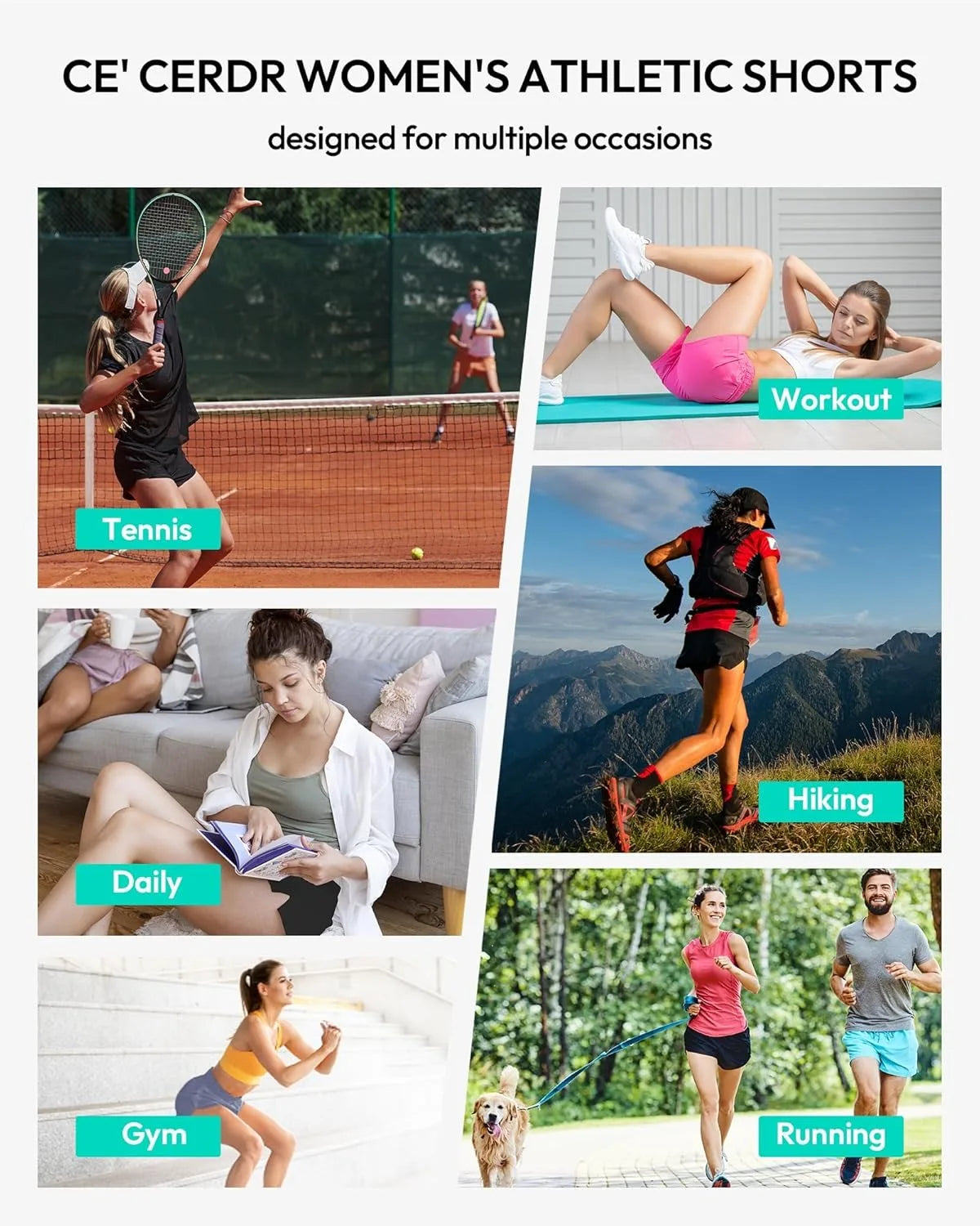 Women's High-waisted Sports Shorts With Pockets Made Of Breathable/Elastic Material Are Suitable For Summer Yoga And Running