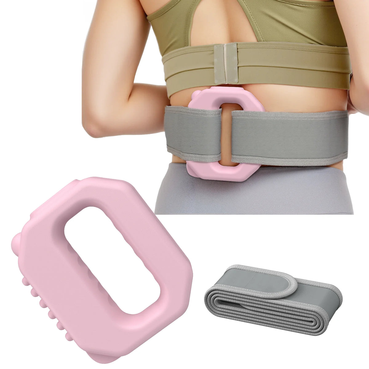 MERACH Fascia Ring Massager Adjustable 6-Level Vibration for Home Gym Use/Multifunctional Vibration Full-Body Shaping  Fascia Ring