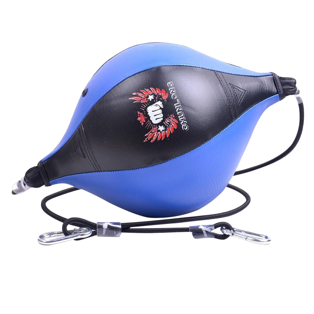 Quality PU Leather Punching Ball/Pear Boxing Bag Inflatable Reflex Speed
