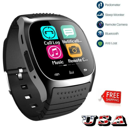 Men Women Smartwatch Bluetooth Smart Watch/Sport Bracelet Fitness Tracker Pedometer Phone compatible