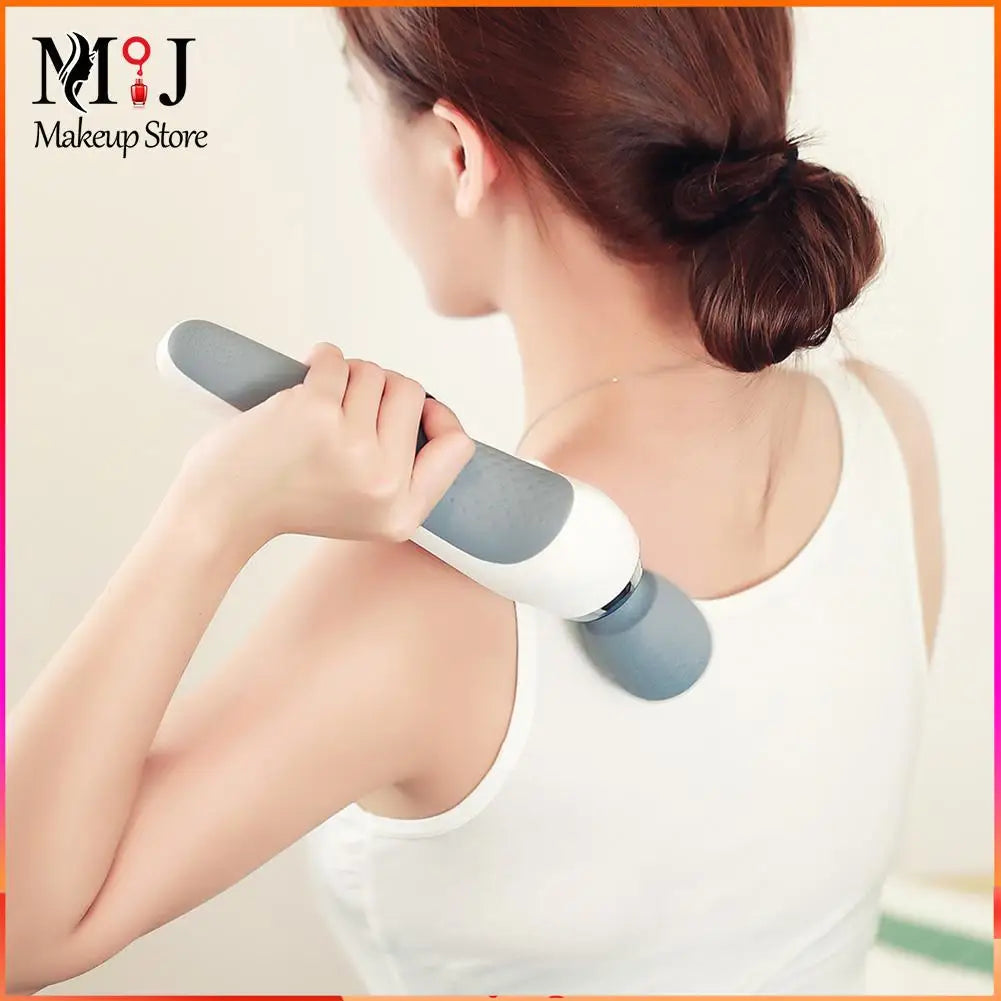 Charging Massager Electric Wireless Neck Massage Device Multifunctional Acupoint/Vibration Massager for Neck Waist Shoulder